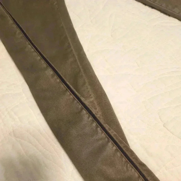 EUC Current/Elliot The Buddy Trouser in Army Green w/Tape, Size 27 - Picture 3 of 11